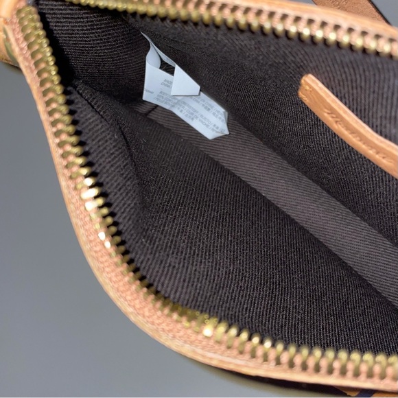 Madewell Tan The Simple Pouch Belt Bag Rainbow Stripe Edition - Picture 15 of 16